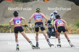 07.07.2023, Romont, Switzerland (SUI): Giuliana Werro (SUI), Linn Soemskar (SWE), Nadia Steiger (SUI), (l-r) - Dupaski Festival, Romont (SUI). www.nordicfocus.com. © Manzoni/NordicFocus. Every downloaded picture is fee-liable.