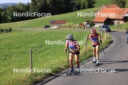 06.07.2023, Romont, Switzerland (SUI): Malia Elmer (SUI), Margaret Lane (GER), (l-r) - Dupaski Festival, Romont (SUI). www.nordicfocus.com. © Manzoni/NordicFocus. Every downloaded picture is fee-liable.