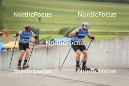 07.07.2023, Romont, Switzerland (SUI): Luc Primet (FRA), Jovian Hediger (SUI), (l-r) - Dupaski Festival, Romont (SUI). www.nordicfocus.com. © Manzoni/NordicFocus. Every downloaded picture is fee-liable.