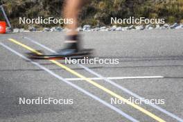 07.07.2023, Romont, Switzerland (SUI): Event Feature: Athlete crossing the finish line - Dupaski Festival, Romont (SUI). www.nordicfocus.com. © Manzoni/NordicFocus. Every downloaded picture is fee-liable.