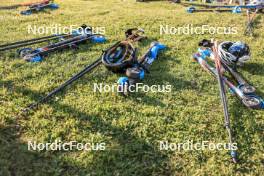 06.07.2023, Romont, Switzerland (SUI): Rollerski and poles Event Feature: - Dupaski Festival, Romont (SUI). www.nordicfocus.com. © Manzoni/NordicFocus. Every downloaded picture is fee-liable.