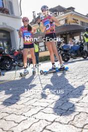 06.07.2023, Romont, Switzerland (SUI): Margaret Lane (GER), Sophia Velicer (TPE), (l-r) - Dupaski Festival, Romont (SUI). www.nordicfocus.com. © Manzoni/NordicFocus. Every downloaded picture is fee-liable.