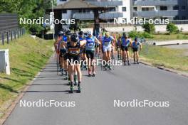 06.07.2023, Romont, Switzerland (SUI): Arnaud Du Pasquier (SUI), Fabian Stocek (CZE), Vebjorn Moen (NOR), (l-r) - Dupaski Festival, Romont (SUI). www.nordicfocus.com. © Manzoni/NordicFocus. Every downloaded picture is fee-liable.