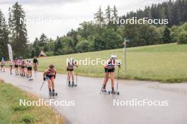 08.07.2023, Romont, Switzerland (SUI): Elyne Mooser (SUI), Leandra Beck (SUI), (l-r) - Dupaski Festival, Romont (SUI). www.nordicfocus.com. © Manzoni/NordicFocus. Every downloaded picture is fee-liable.