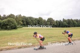 08.07.2023, Romont, Switzerland (SUI): Johanna Hagstroem (SWE), Linn Soemskar (SWE), (l-r) - Dupaski Festival, Romont (SUI). www.nordicfocus.com. © Manzoni/NordicFocus. Every downloaded picture is fee-liable.