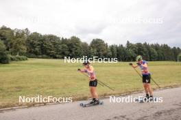 08.07.2023, Romont, Switzerland (SUI): Johanna Hagstroem (SWE), Linn Soemskar (SWE), (l-r) - Dupaski Festival, Romont (SUI). www.nordicfocus.com. © Manzoni/NordicFocus. Every downloaded picture is fee-liable.