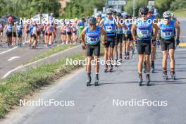 06.07.2023, Romont, Switzerland (SUI): Fabrizio Albasini (SUI), Nicola Wigger (SUI), Nico Walther (SUI), (l-r) - Dupaski Festival, Romont (SUI). www.nordicfocus.com. © Manzoni/NordicFocus. Every downloaded picture is fee-liable.