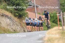 08.07.2023, Romont, Switzerland (SUI): Antonin Savary (SUI), Gian-Flurin Pfaeffli (SUI), (l-r) - Dupaski Festival, Romont (SUI). www.nordicfocus.com. © Manzoni/NordicFocus. Every downloaded picture is fee-liable.