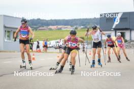 07.07.2023, Romont, Switzerland (SUI): Lea Fischer (SUI), Johanna Hagstroem (SWE), (l-r) - Dupaski Festival, Romont (SUI). www.nordicfocus.com. © Manzoni/NordicFocus. Every downloaded picture is fee-liable.