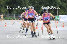 07.07.2023, Romont, Switzerland (SUI): Linn Soemskar (SWE), Nadia Steiger (SUI), (l-r) - Dupaski Festival, Romont (SUI). www.nordicfocus.com. © Manzoni/NordicFocus. Every downloaded picture is fee-liable.