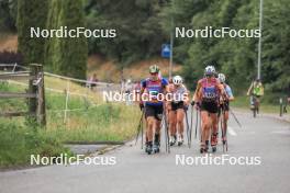 08.07.2023, Romont, Switzerland (SUI): Linn Soemskar (SWE), Johanna Hagstroem (SWE), Hedda Bangman (SWE), (l-r) - Dupaski Festival, Romont (SUI). www.nordicfocus.com. © Manzoni/NordicFocus. Every downloaded picture is fee-liable.