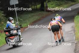 08.07.2023, Romont, Switzerland (SUI): Johanna Hagstroem (SWE), Linn Soemskar (SWE), (l-r) - Dupaski Festival, Romont (SUI). www.nordicfocus.com. © Manzoni/NordicFocus. Every downloaded picture is fee-liable.