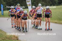 08.07.2023, Romont, Switzerland (SUI): Desiree Steiner (SUI), Nadja Kaelin (SUI), +15+, Lea Fischer (SUI), Hedda Bangman (SWE), (l-r) - Dupaski Festival, Romont (SUI). www.nordicfocus.com. © Manzoni/NordicFocus. Every downloaded picture is fee-liable.