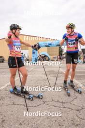 08.07.2023, Romont, Switzerland (SUI): Johanna Hagstroem (SWE), Linn Soemskar (SWE), (l-r) - Dupaski Festival, Romont (SUI). www.nordicfocus.com. © Manzoni/NordicFocus. Every downloaded picture is fee-liable.