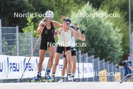 07.07.2023, Romont, Switzerland (SUI): Alina Meier (SUI), Lea Fischer (SUI), Giuliana Werro (SUI), (l-r) - Dupaski Festival, Romont (SUI). www.nordicfocus.com. © Manzoni/NordicFocus. Every downloaded picture is fee-liable.