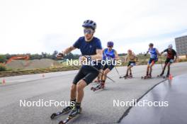 07.07.2023, Romont, Switzerland (SUI): Dimitri Krayenbuehl (SUI), Mario Baessler (SUI), (l-r) - Dupaski Festival, Romont (SUI). www.nordicfocus.com. © Manzoni/NordicFocus. Every downloaded picture is fee-liable.