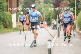 08.07.2023, Romont, Switzerland (SUI): Vebjorn Moen (NOR), Roman Alder (SUI), (l-r) - Dupaski Festival, Romont (SUI). www.nordicfocus.com. © Manzoni/NordicFocus. Every downloaded picture is fee-liable.