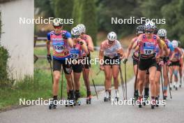 08.07.2023, Romont, Switzerland (SUI): Linn Soemskar (SWE), Johanna Hagstroem (SWE), Hedda Bangman (SWE), (l-r) - Dupaski Festival, Romont (SUI). www.nordicfocus.com. © Manzoni/NordicFocus. Every downloaded picture is fee-liable.