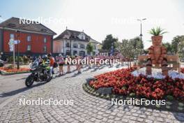 06.07.2023, Romont, Switzerland (SUI): Hedda Bangman (SWE), Sophia Velicer (TPE), Bianca Buholzer (SUI), Claire Moyse (FRA), Nadia Steiger (SUI), (l-r) - Dupaski Festival, Romont (SUI). www.nordicfocus.com. © Manzoni/NordicFocus. Every downloaded picture is fee-liable.