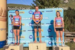 06.07.2023, Romont, Switzerland (SUI): Hedda Bangman (SWE), Linn Soemskar (SWE), Nadia Kaelin (SUI), (l-r) - Dupaski Festival, Romont (SUI). www.nordicfocus.com. © Manzoni/NordicFocus. Every downloaded picture is fee-liable.