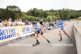 07.07.2023, Romont, Switzerland (SUI): Luc Primet (FRA), Ragnar Bragvin Andresen (NOR), (l-r) - Dupaski Festival, Romont (SUI). www.nordicfocus.com. © Manzoni/NordicFocus. Every downloaded picture is fee-liable.