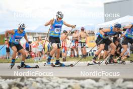 07.07.2023, Romont, Switzerland (SUI): Elie Faret (FRA), Antonin Savary (SUI), (l-r) - Dupaski Festival, Romont (SUI). www.nordicfocus.com. © Manzoni/NordicFocus. Every downloaded picture is fee-liable.