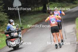 08.07.2023, Romont, Switzerland (SUI): Johanna Hagstroem (SWE), Linn Soemskar (SWE), (l-r) - Dupaski Festival, Romont (SUI). www.nordicfocus.com. © Manzoni/NordicFocus. Every downloaded picture is fee-liable.