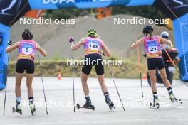 07.07.2023, Romont, Switzerland (SUI): Giuliana Werro (SUI), Linn Soemskar (SWE), Nadia Steiger (SUI), (l-r) - Dupaski Festival, Romont (SUI). www.nordicfocus.com. © Manzoni/NordicFocus. Every downloaded picture is fee-liable.