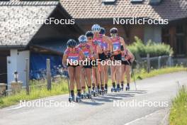 06.07.2023, Romont, Switzerland (SUI): Maya Even (FRA), Justine Gaillard (FRA), (l-r) - Dupaski Festival, Romont (SUI). www.nordicfocus.com. © Manzoni/NordicFocus. Every downloaded picture is fee-liable.