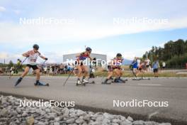 07.07.2023, Romont, Switzerland (SUI): Gina Del Rio (AND), Lea Fischer (SUI), Johanna Hagstroem (SWE), (l-r) - Dupaski Festival, Romont (SUI). www.nordicfocus.com. © Manzoni/NordicFocus. Every downloaded picture is fee-liable.