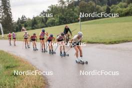 08.07.2023, Romont, Switzerland (SUI): Flavia Lindegger (SUI), Claire Moyse (FRA), Bianca Buholzer (SUI), Estelle Darbellay (SUI), (l-r) - Dupaski Festival, Romont (SUI). www.nordicfocus.com. © Manzoni/NordicFocus. Every downloaded picture is fee-liable.