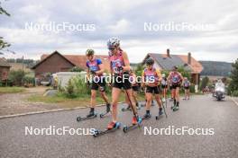 08.07.2023, Romont, Switzerland (SUI): Linn Soemskar (SWE), Hedda Bangman (SWE), Johanna Hagstroem (SWE), (l-r) - Dupaski Festival, Romont (SUI). www.nordicfocus.com. © Manzoni/NordicFocus. Every downloaded picture is fee-liable.