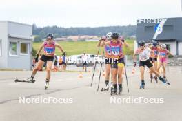 07.07.2023, Romont, Switzerland (SUI): Lea Fischer (SUI), Johanna Hagstroem (SWE), (l-r) - Dupaski Festival, Romont (SUI). www.nordicfocus.com. © Manzoni/NordicFocus. Every downloaded picture is fee-liable.