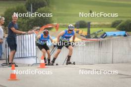 07.07.2023, Romont, Switzerland (SUI): Luc Primet (FRA), Jovian Hediger (SUI), (l-r) - Dupaski Festival, Romont (SUI). www.nordicfocus.com. © Manzoni/NordicFocus. Every downloaded picture is fee-liable.