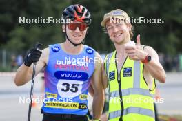 07.07.2023, Romont, Switzerland (SUI): Benjamin Marguet (FRA), Arnaud Du Paskier (SUI), (l-R) - Dupaski Festival, Romont (SUI). www.nordicfocus.com. © Manzoni/NordicFocus. Every downloaded picture is fee-liable.