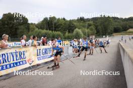 07.07.2023, Romont, Switzerland (SUI): Cla-Ursin Nufer (SUI), Benjamin Marguet (FRA), (l-r) - Dupaski Festival, Romont (SUI). www.nordicfocus.com. © Manzoni/NordicFocus. Every downloaded picture is fee-liable.