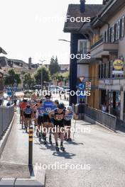 06.07.2023, Romont, Switzerland (SUI): Candide Pralong (SUI), Arnaud Du Pasquier (SUI), Fabian Stocek (CZE), (l-r) - Dupaski Festival, Romont (SUI). www.nordicfocus.com. © Manzoni/NordicFocus. Every downloaded picture is fee-liable.