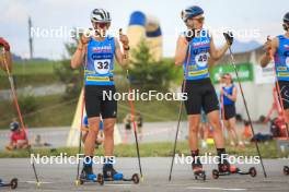 07.07.2023, Romont, Switzerland (SUI): Antonin Savary (SUI), Ilan Pittier (SUI), (l-r) - Dupaski Festival, Romont (SUI). www.nordicfocus.com. © Manzoni/NordicFocus. Every downloaded picture is fee-liable.