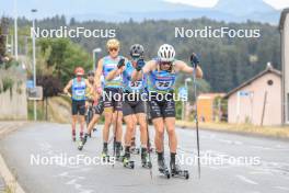 08.07.2023, Romont, Switzerland (SUI): Candide Pralong (SUI), Remi Bourdin (FRA), (l-r) - Dupaski Festival, Romont (SUI). www.nordicfocus.com. © Manzoni/NordicFocus. Every downloaded picture is fee-liable.