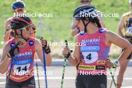 06.07.2023, Romont, Switzerland (SUI): Léonie Harivel (FRA), Claire Moyse (FRA), (l-r) - Dupaski Festival, Romont (SUI). www.nordicfocus.com. © Manzoni/NordicFocus. Every downloaded picture is fee-liable.