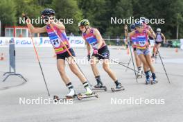 07.07.2023, Romont, Switzerland (SUI): Linn Soemskar (SWE), Nadia Steiger (SUI), (l-r) - Dupaski Festival, Romont (SUI). www.nordicfocus.com. © Manzoni/NordicFocus. Every downloaded picture is fee-liable.