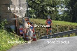 06.07.2023, Romont, Switzerland (SUI): Leandra Beck (SUI), Maya Even (FRA), Ramona Schoepfer (SUI), (l-r) - Dupaski Festival, Romont (SUI). www.nordicfocus.com. © Manzoni/NordicFocus. Every downloaded picture is fee-liable.