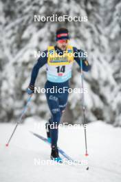 25.11.2023, Ruka, Finland (FIN): Simone Dapra (ITA) - FIS world cup cross-country, 10km, Ruka (FIN). www.nordicfocus.com. © Modica/NordicFocus. Every downloaded picture is fee-liable.