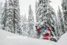 24.11.2023, Ruka, Finland (FIN): Haavard Solaas Taugboel (NOR) - FIS world cup cross-country, individual sprint, Ruka (FIN). www.nordicfocus.com. © Modica/NordicFocus. Every downloaded picture is fee-liable.