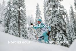 24.11.2023, Ruka, Finland (FIN): Svyatoslav Matassov (KAZ) - FIS world cup cross-country, individual sprint, Ruka (FIN). www.nordicfocus.com. © Modica/NordicFocus. Every downloaded picture is fee-liable.