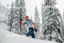 24.11.2023, Ruka, Finland (FIN): Andrew Musgrave (GBR) - FIS world cup cross-country, individual sprint, Ruka (FIN). www.nordicfocus.com. © Modica/NordicFocus. Every downloaded picture is fee-liable.