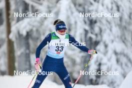 26.11.2023, Ruka, Finland (FIN): Francesca Franchi (ITA) - FIS world cup cross-country, mass, Ruka (FIN). www.nordicfocus.com. © Modica/NordicFocus. Every downloaded picture is fee-liable.