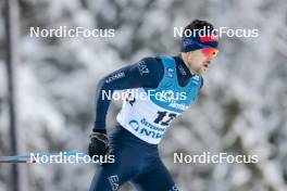 10.12.2023, Oestersund, Sweden (SWE): Simone Dapra (ITA) - FIS world cup cross-country, 10km, Oestersund (SWE). www.nordicfocus.com. © Modica/NordicFocus. Every downloaded picture is fee-liable.