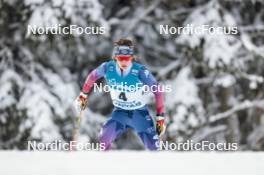 10.12.2023, Oestersund, Sweden (SWE): Luke Jager (USA) - FIS world cup cross-country, 10km, Oestersund (SWE). www.nordicfocus.com. © Modica/NordicFocus. Every downloaded picture is fee-liable.