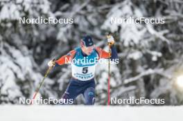10.12.2023, Oestersund, Sweden (SWE): Truls Gisselman (SWE) - FIS world cup cross-country, 10km, Oestersund (SWE). www.nordicfocus.com. © Modica/NordicFocus. Every downloaded picture is fee-liable.